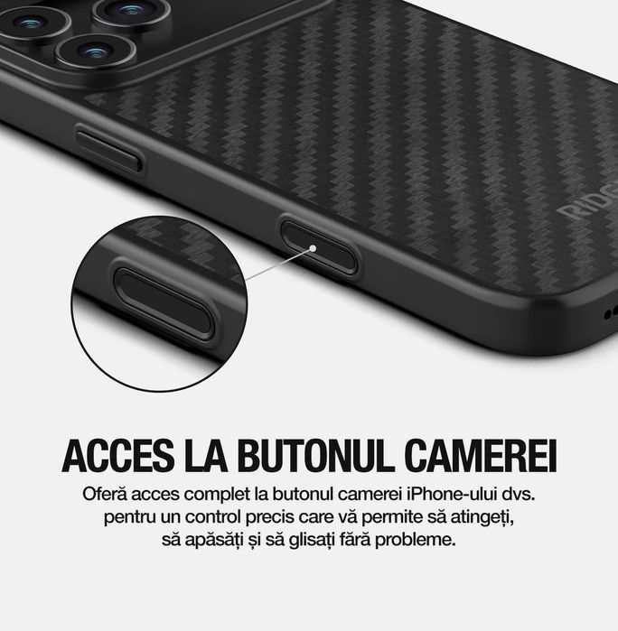 Husa Carbon iPhone 17 Pro