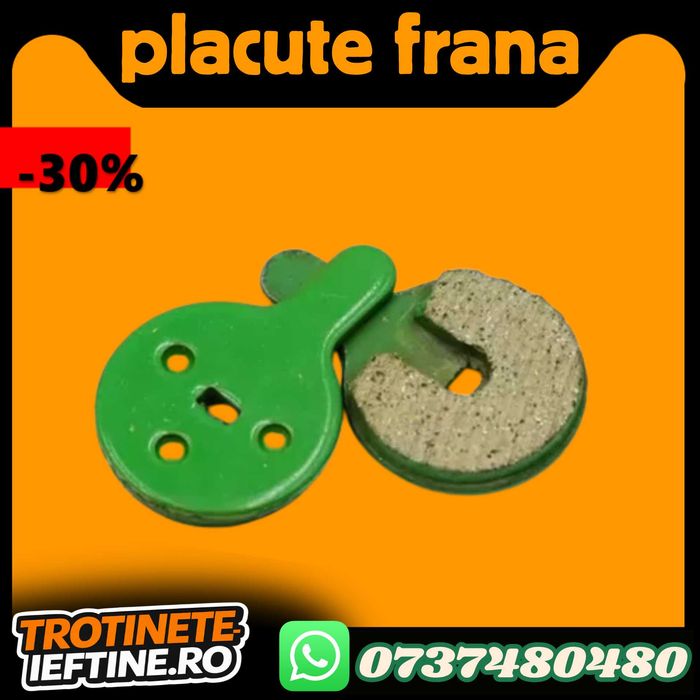 Plăcuțe Frână pentru Trotinete Electrice KuKirin G2, G4, G2 Master, G3 Pro | Plăcuțe de Frână