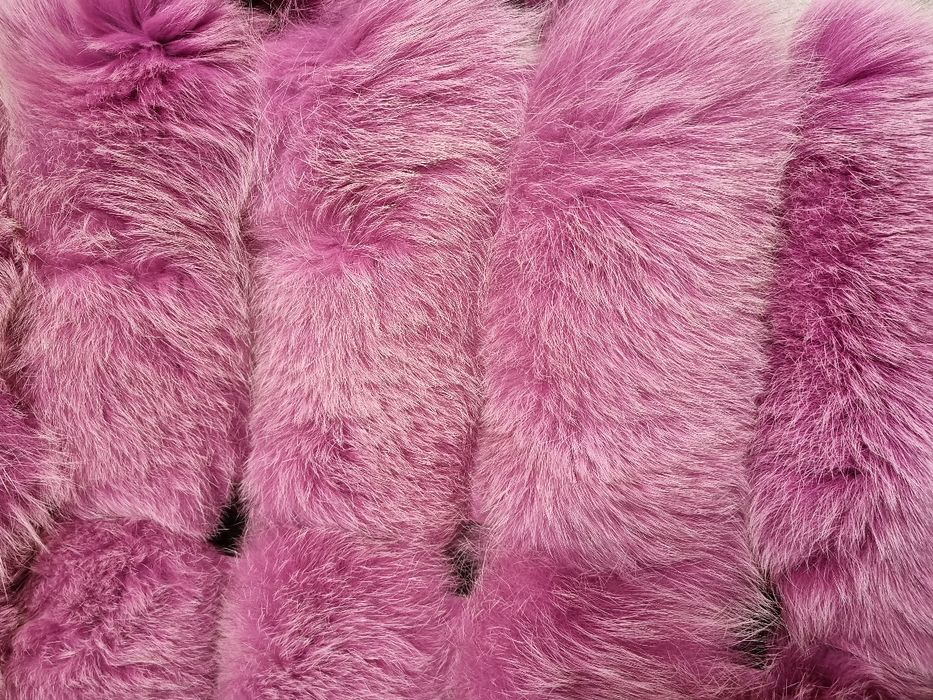 Палто с естествен косъм