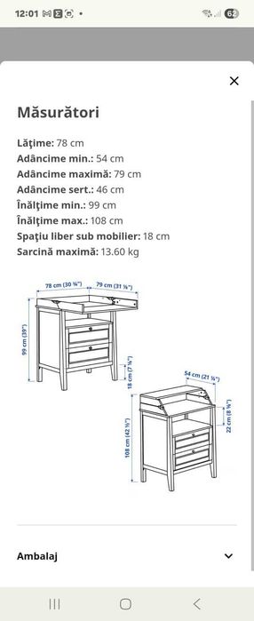 Mobilier camera copil Ikea