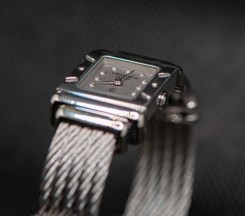 Швейцарски дамски часовник от 925 сребро - Charriol St. Tropez