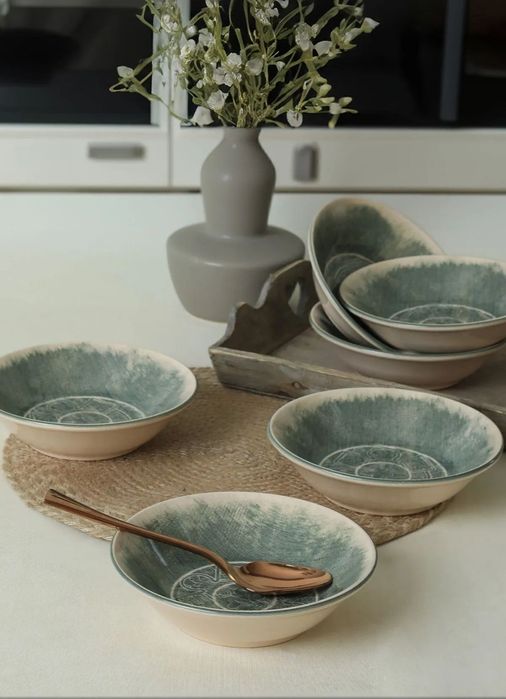 6бр. керамични купички, нови