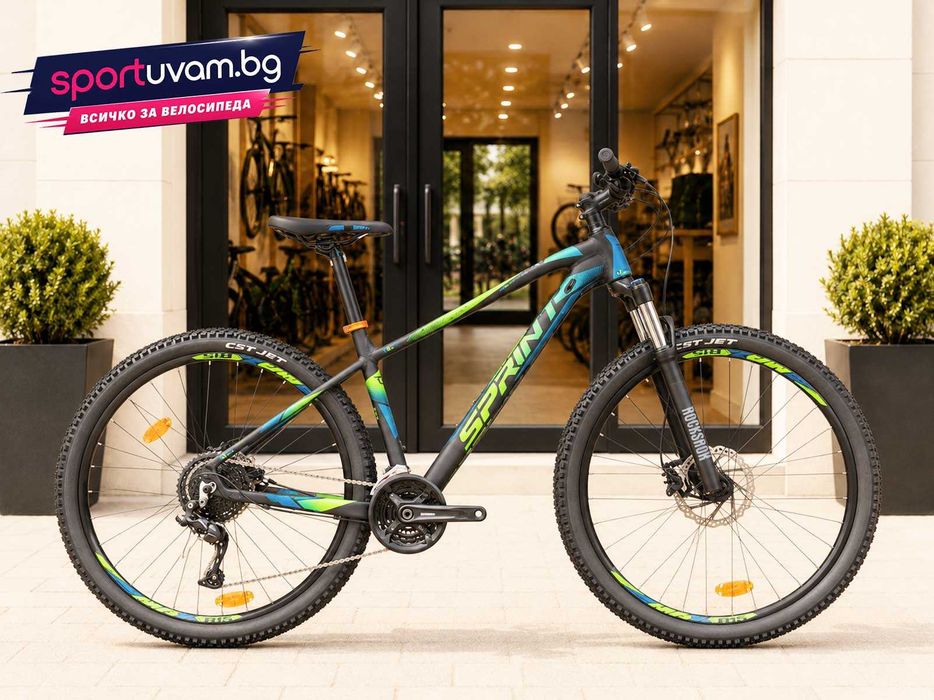 НОВ Планински Велосипед Sprint Apolon RockShox 29 - БЕЗПЛАТНА ДОСТАВКА