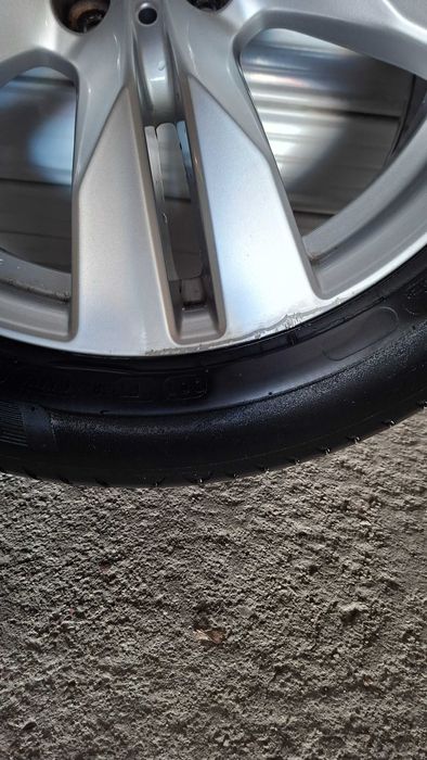 Продавам комплект лети джанти с гуми 17цола