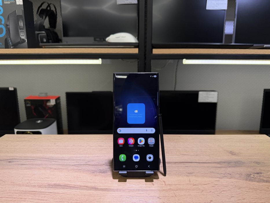 Samsung S23 Ultra, 12/256 GB, черный, версия Android 15, 1573/A10