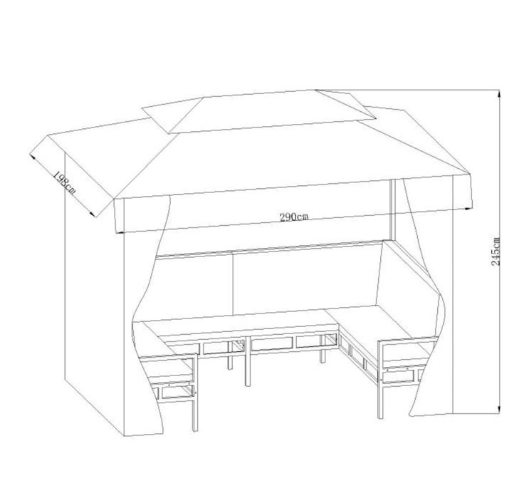 Садовый шатер