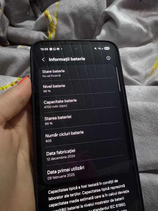 Samsung s24 fe 256 gb cu garanție