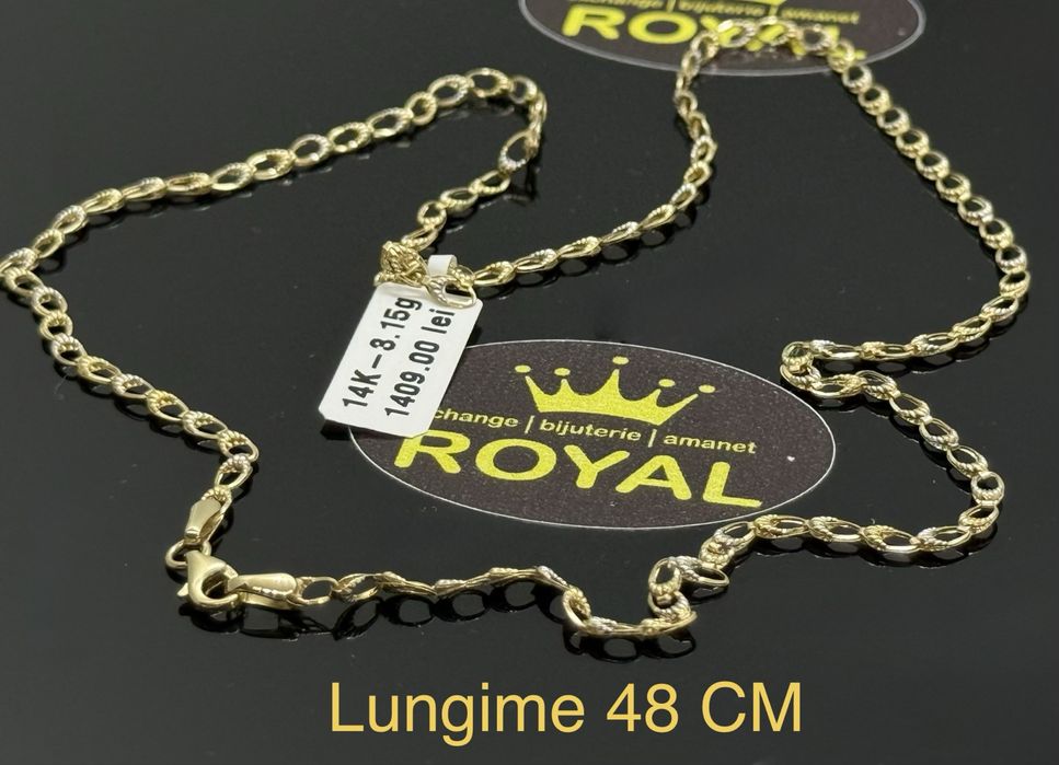 Bijuteria ROYAL : Lant AUR 14K / 3.15 GR