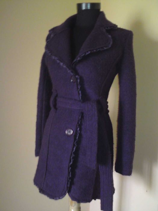 Palton mov absolut fabulos, de calitate TRANSPORT GRATUIT
