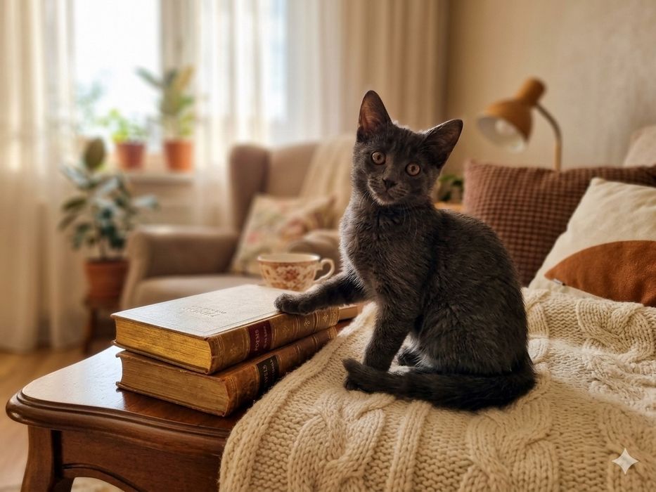 Котенок мальчик ищет семью