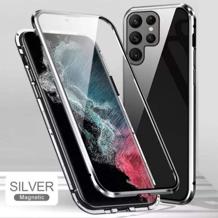 Samsung Galaxy S22 Ultra / S22+ / Двоен 360 градуса магнитен кейс