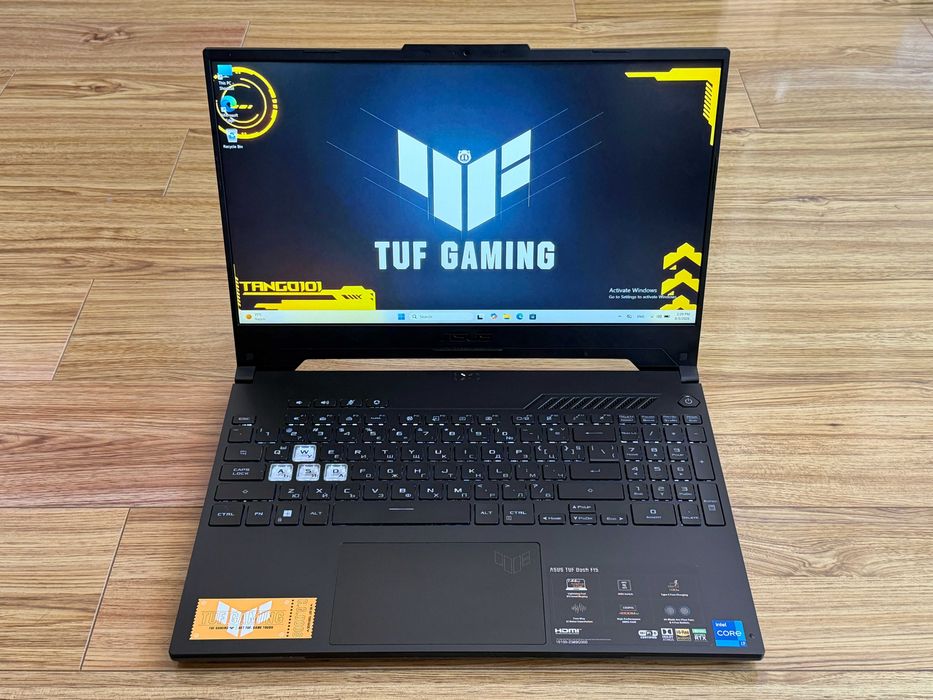 144Hz Asus Tuf Dash FX517`Core i7-12650H/16GB DDR5/512GB SSD/Nvidia RTX 3050Ti/Бат 6ч