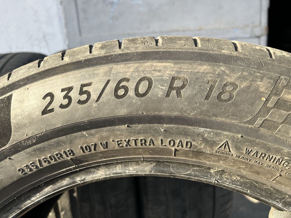 4 бр. летни гуми 235/60/18 Michelin SUV DOT 4919 5-5,5 mm