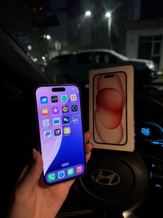 Айфон 15 91% Розовый