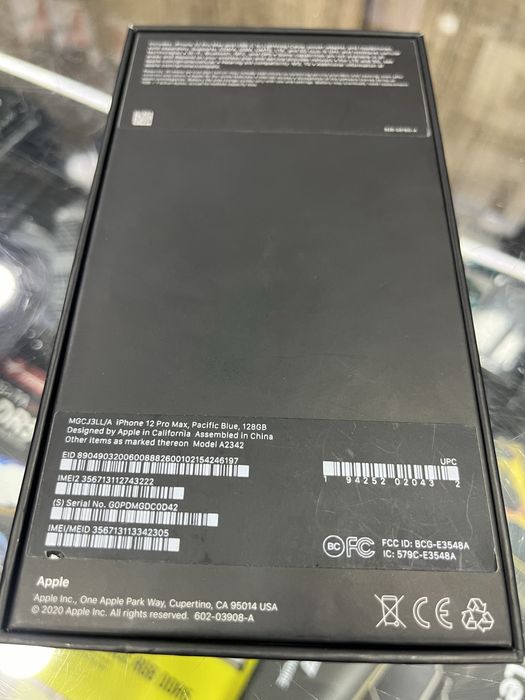 I phone 12 pro max 128gb