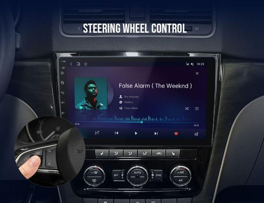 Navigatie Android dedicata Skoda Yeti 5L (2009-2014).