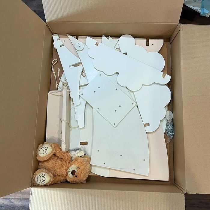 Декор Луна за рожден ден, изписване или кръщене - под наем