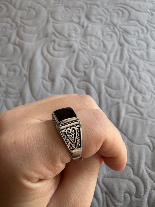 Кольцо/печатка новое кольцо серебро