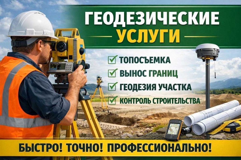 Геодезические работы