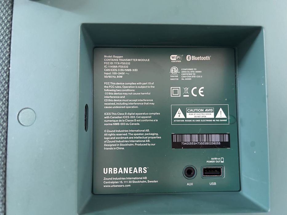 Boxa bluetooth Baggen Urbanears