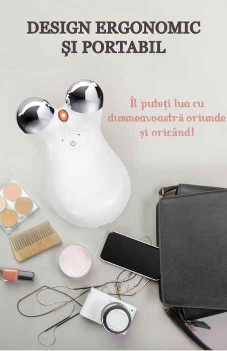 Aparat dispozitiv microcurenti lifting antirid luminozitate