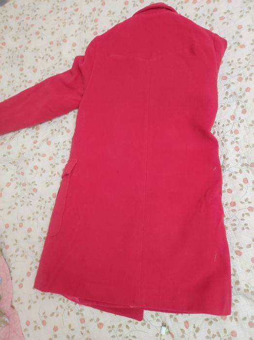 Лёгкий польто розовый 5000тг