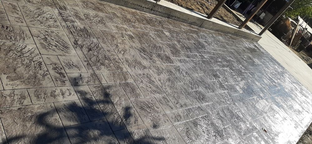 Beton Amprentat si vertical