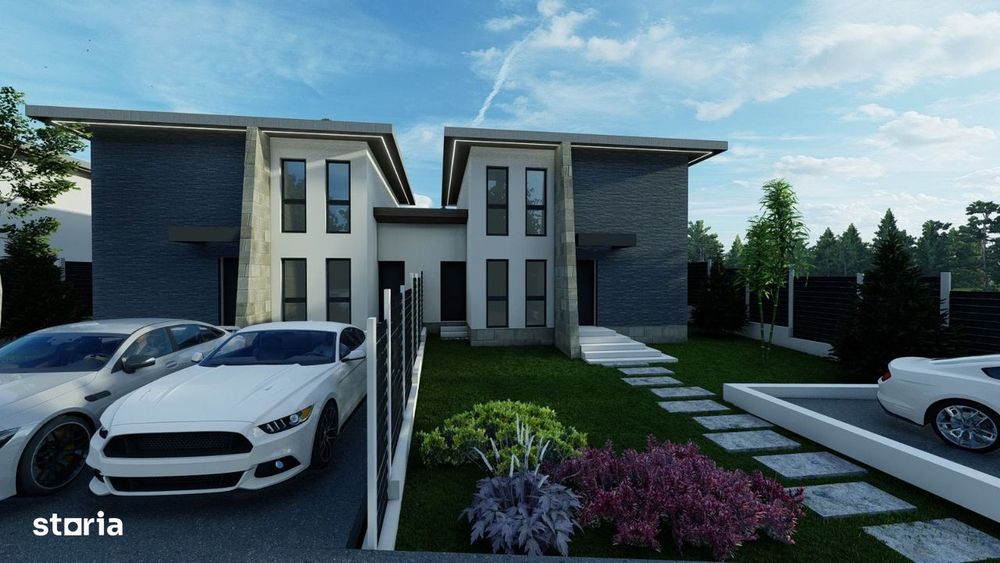 Unitate Duplex P+1E Horpaz, Miroslava — suprafata 112 mp, curte 330 mp