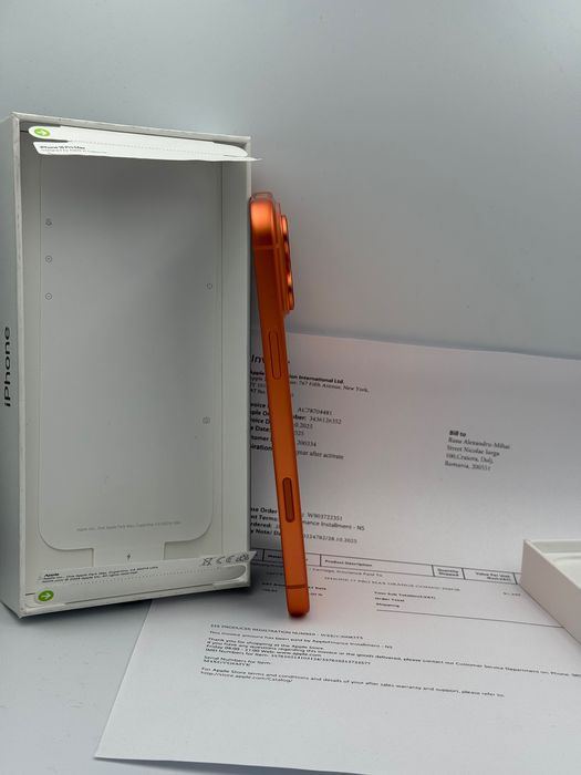 iPhone 17 Pro Max Nou, Factura, Garantie