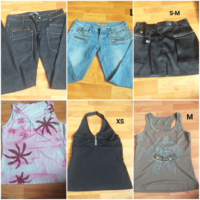 Lot haine damă mărimi cuprinse între S si L