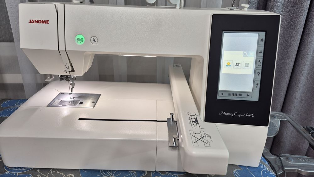 вышивальная машина janome memory craft 500e