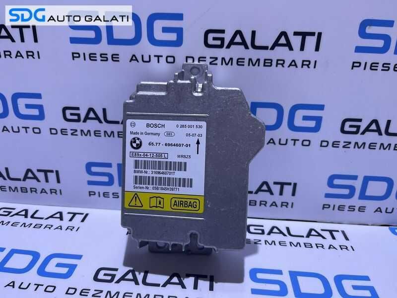 Unitate Modul Calculator Airbag - uri BMW Seria 3 E81 E87 2004 - 2011 Cod 6964607 6577696460701 [L3693]