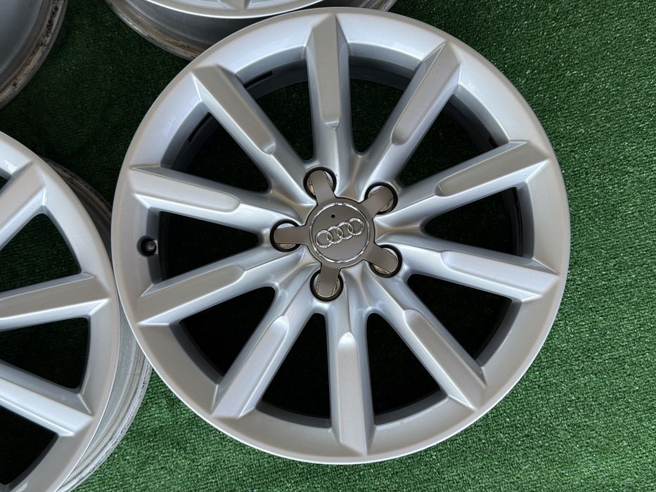 4бр. КАТО НОВИ 17” ОРИГИНАЛНИ Джанти 5х112 за -AUDI/VW/SEAT/SKODA/Vag- 7.0Jx17H2, ET43