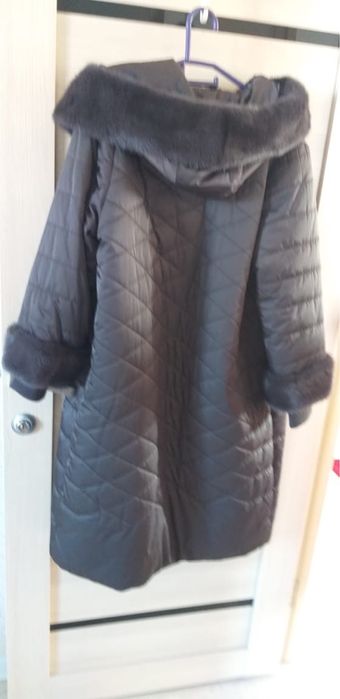 НОВОЕ пальто стёганное 52 размер
