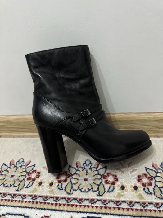 Сапоги кожанные