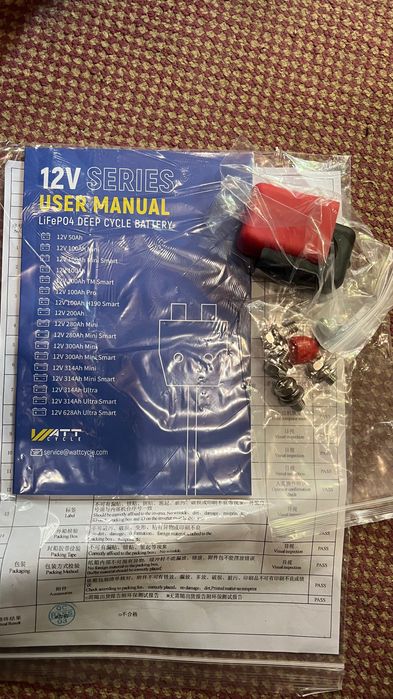 LifePo4 12v 628ah батерия за кемпер/каравана