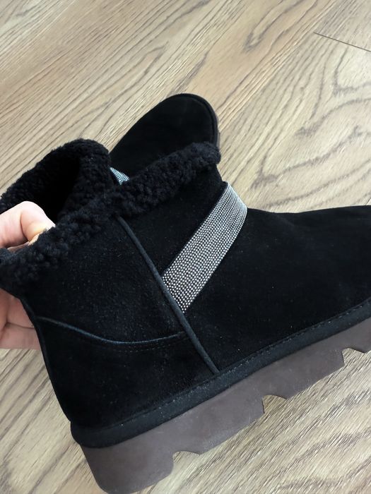 Боти от 100% естествена овча кожа , Brunello Cucinelli 37 номер