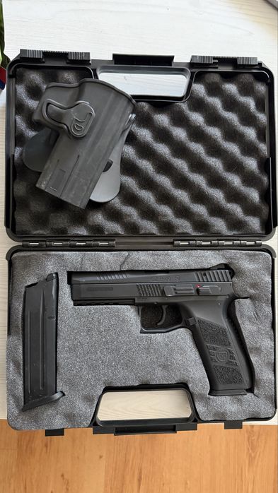 Pistol CZ P-09 GBB ASG (Manșon Metalic) Ca Nou