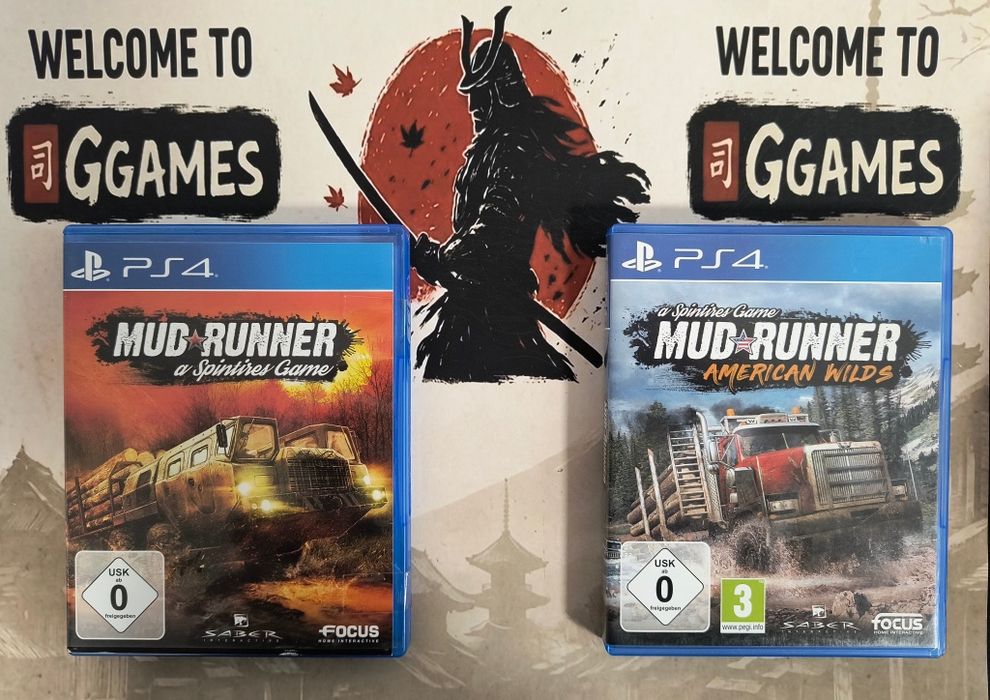 Mudrunner Mud Runner Spintires , American Wilds PS4