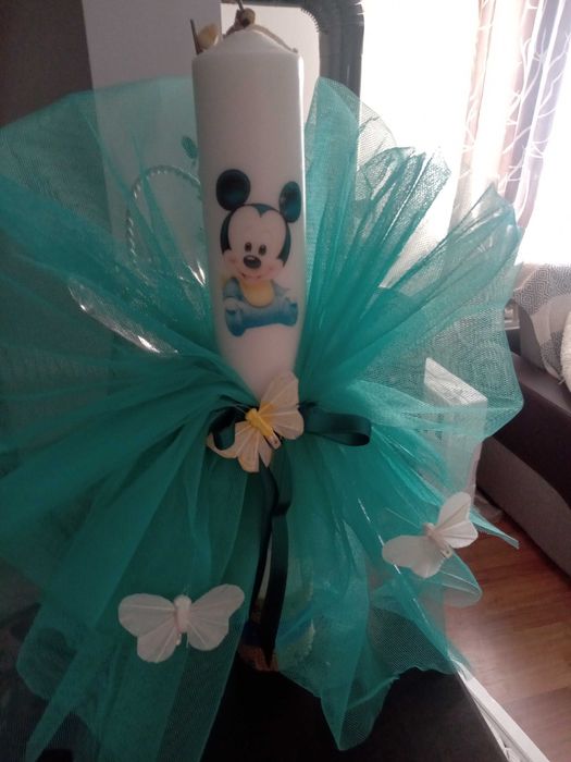 Vând lumânări botez