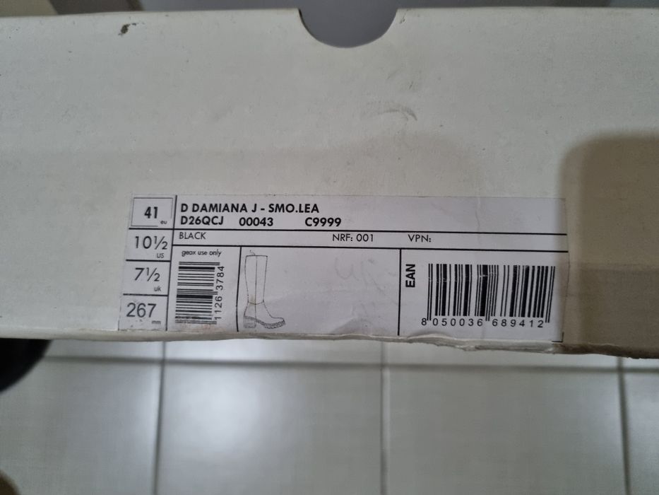 Дамски ботуши GEOX - 41 номер отговарят на 40-ти