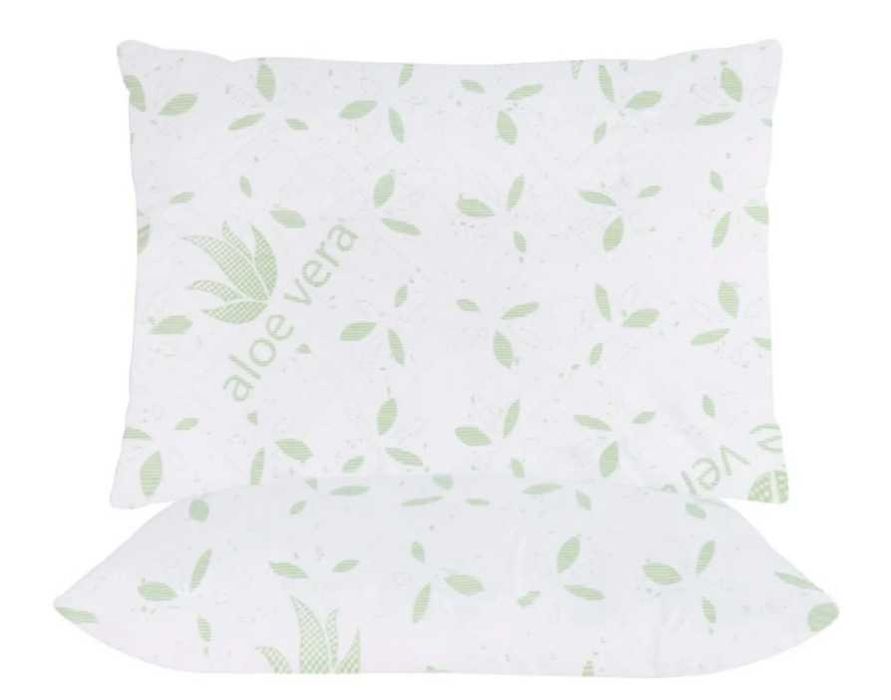 Set 2 perne matlasate ALOE VERA 50X70CM