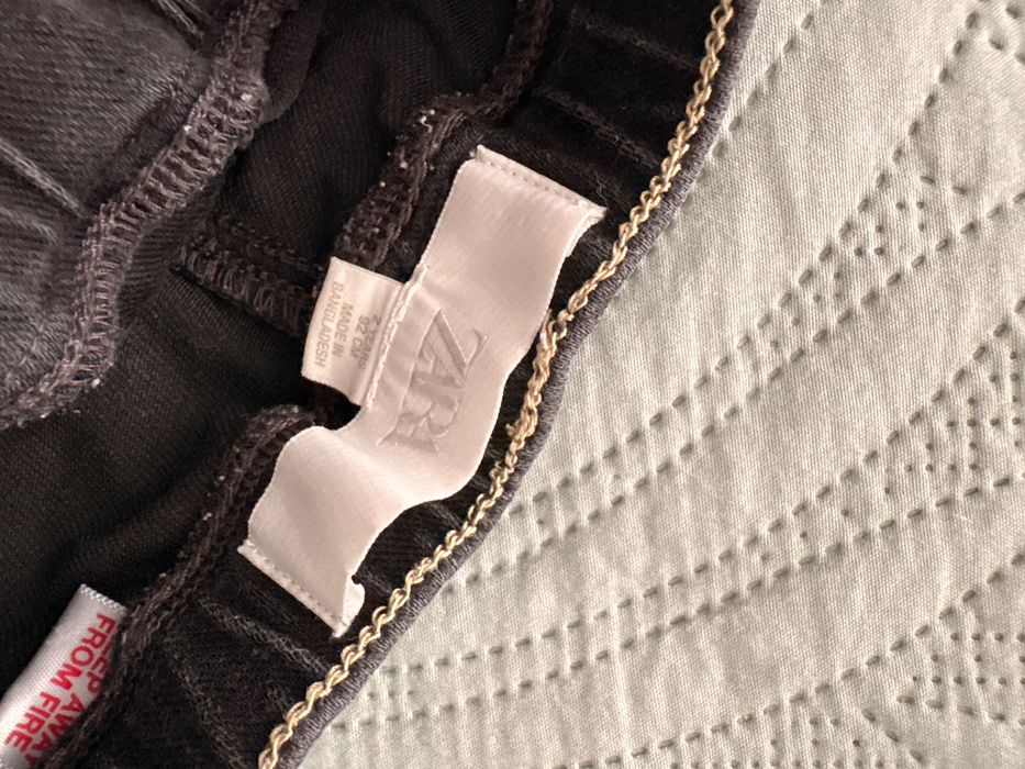Черни панталони Zara, размер 92