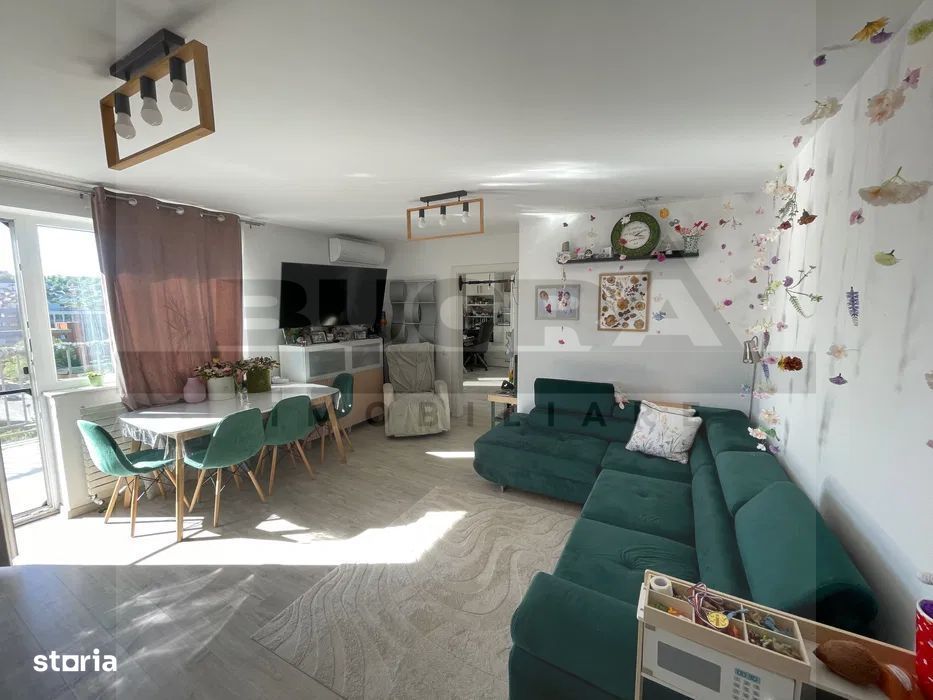Apartament 3 camere, 67mp, 2 bai, terasa, zona Corneliu Coposu — fotografia 3