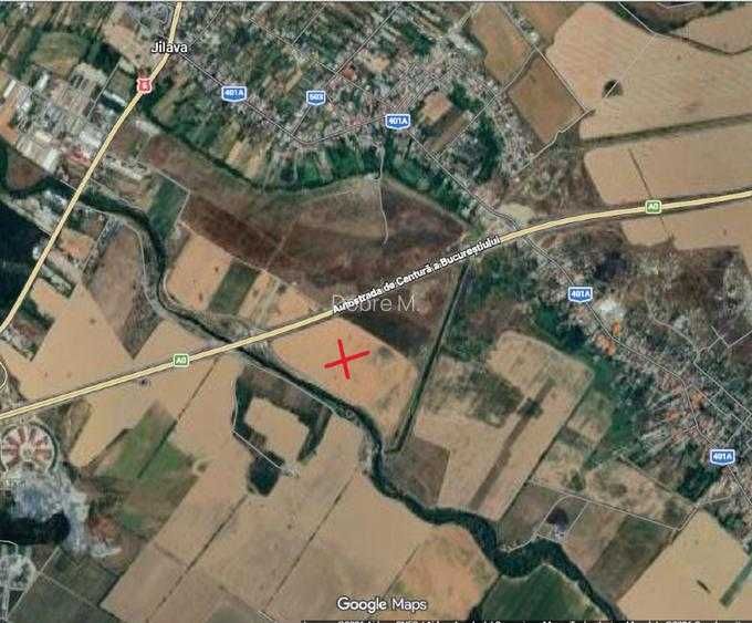 Vand teren Jilava - langa A0 - 4000mp