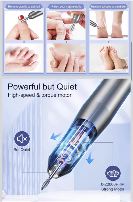 Електрическа пила за маникюр и педикюр