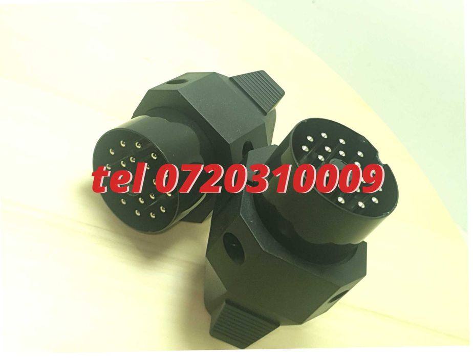 Convertor Conector Socket 20 Pin Bmw Pentru Conectare Echipamente Compatibile Conform Mufelor Mentionate In Titlu Cu Specificatii Conform Titlului