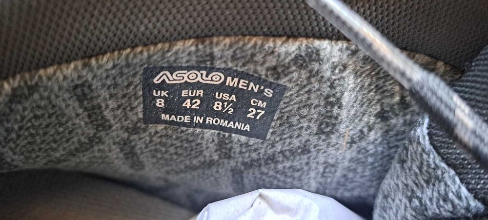 Обувки Планина Преход Asolo Fugitive 42 Туристически Високи Летни