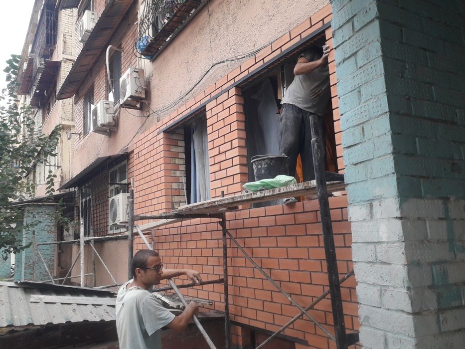 кладка балконов 3500 сум