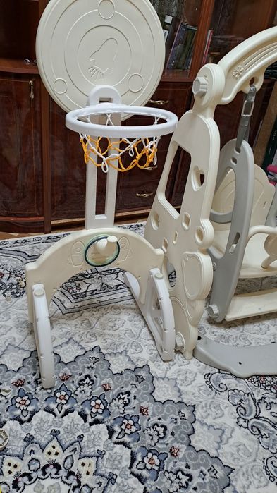 Bolalar o‘yin kompleksi (gorka + arg‘imchoq + basketbol) arzo